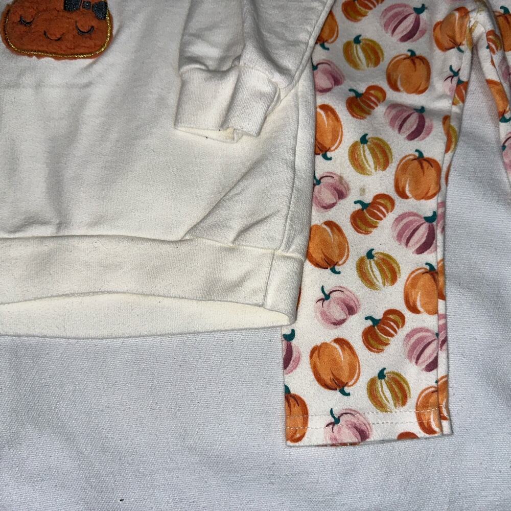 Chick Pea Baby Girls’ 2-Piece Pumpkin Outfit Set – Size 12M - Picture 7 of 7